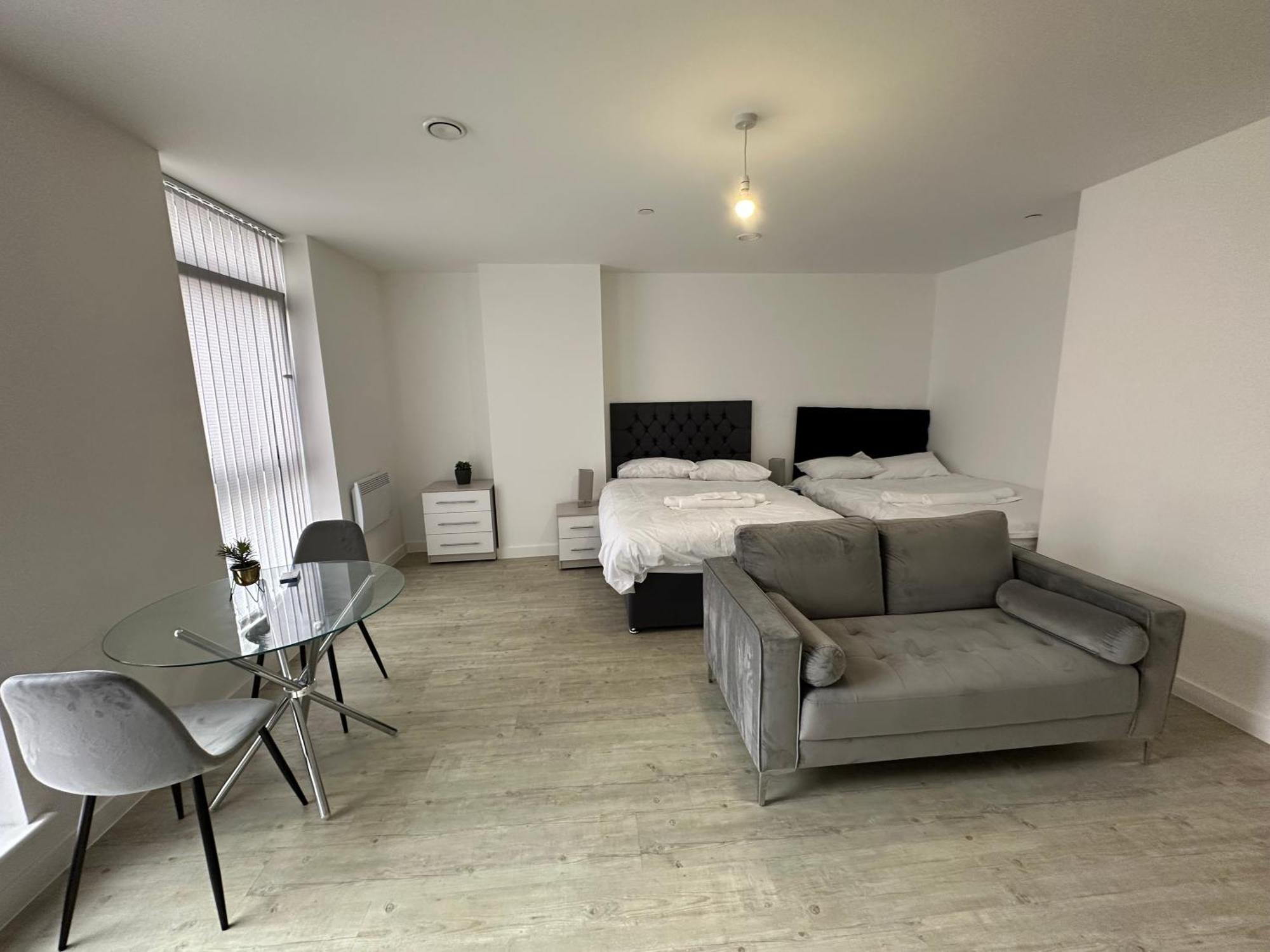 Manchester Old Trafford Studio Apartment 외부 사진