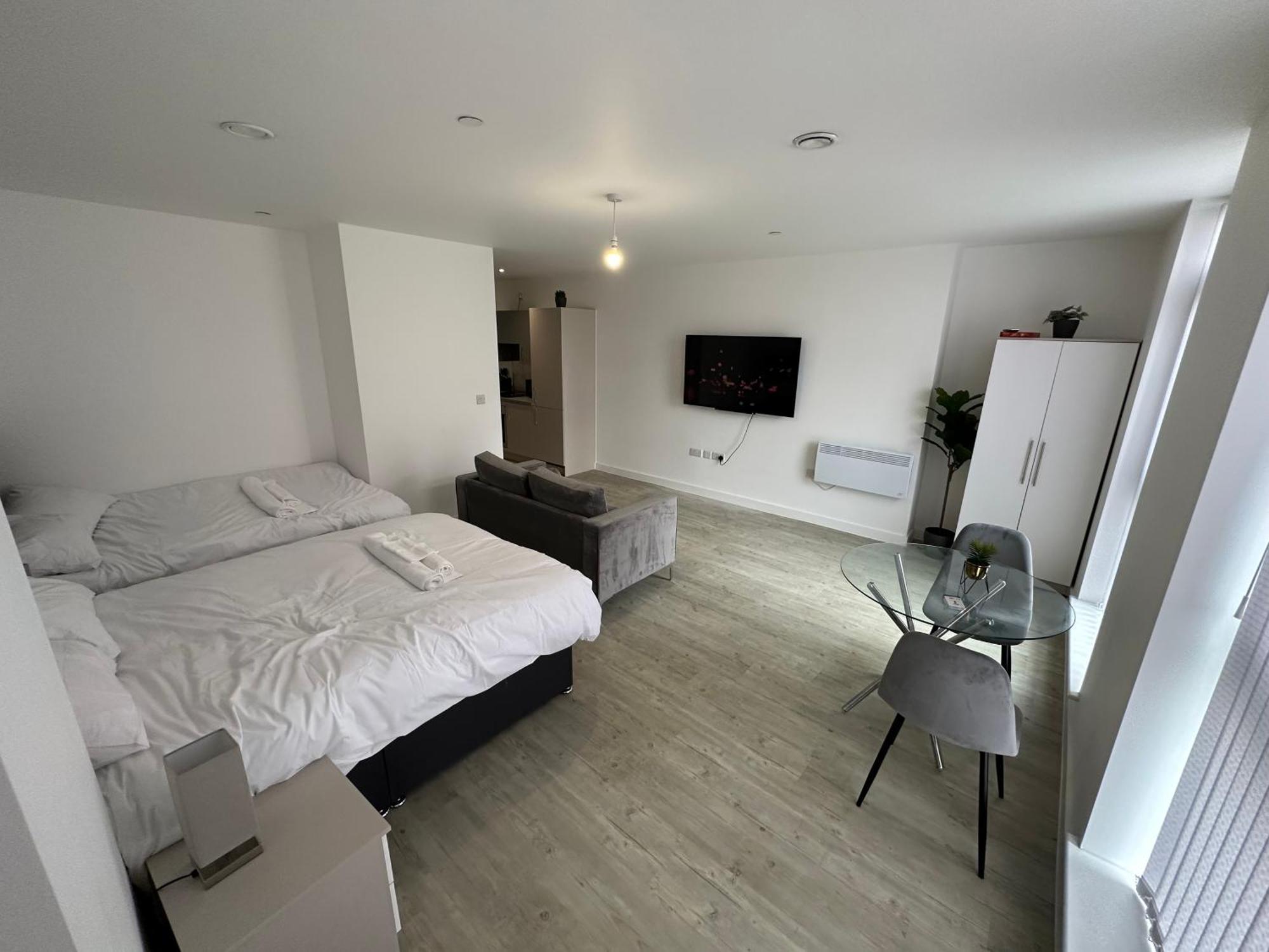 Manchester Old Trafford Studio Apartment 외부 사진